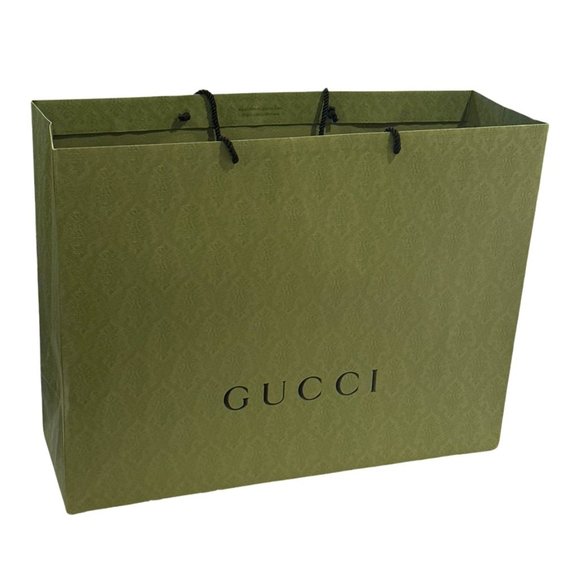 Gucci Handbags - GUCCI: XL Authentic Gucci Shopping Bag 🛍️ 29.5” W x 22.5” x H9 3/4” D